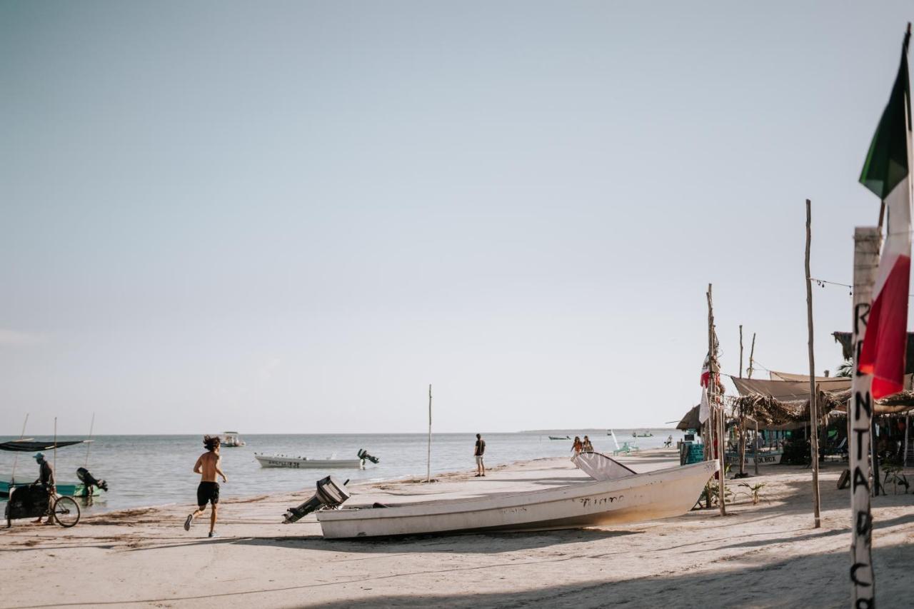 La Diosa Kali Beach Front Hotel Isla Holbox Dış mekan fotoğraf